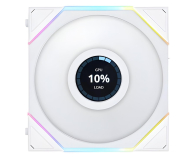 LIAN LI UNI FAN TL LCD Series fan White Triple Pack 3x120mm 12TLLCD3W - 1269500 - zdjęcie 2
